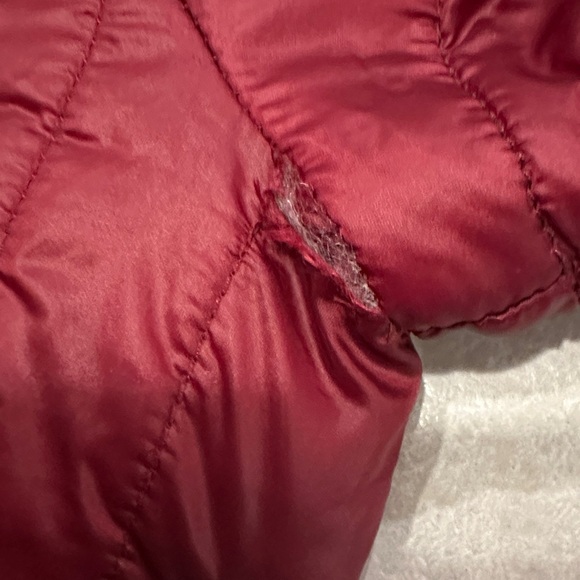 Women's Cherry Red light Puff Jacket - Picture 10 of 10